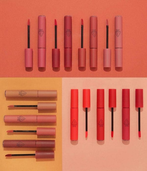 [Review & Swatches] 3CE Velvet Lip Tint Full 2022 | BeauUp.com