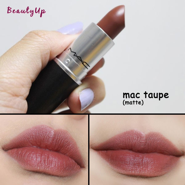 Mac Taupe Lipstick Review And Swatch Beauup Com
