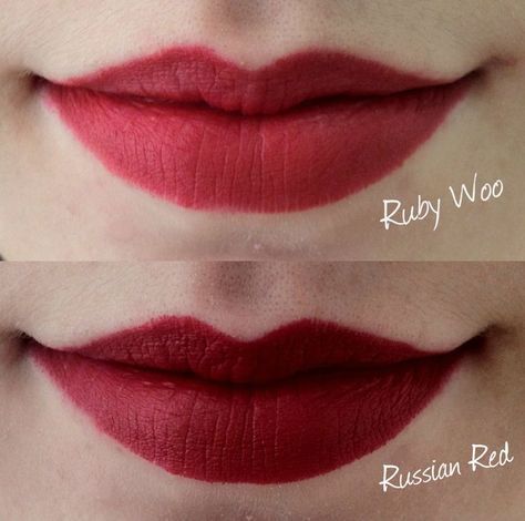 mac dark red lipstick swatches