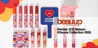 Review 3CE Maison Kitsune collection
