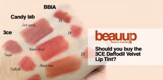 Should you buy the 3CE Daffodil Velvet Lip Tint?