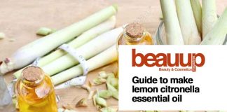 Guide to make lemon citronella essential oil to incense your room