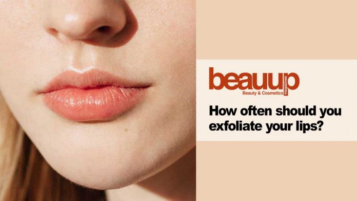 How often should you exfoliate your lips cover