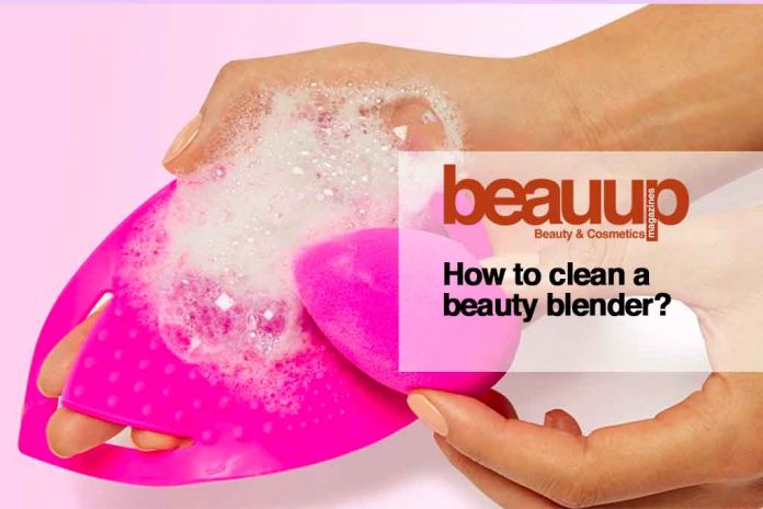 How to clean a beauty blender?