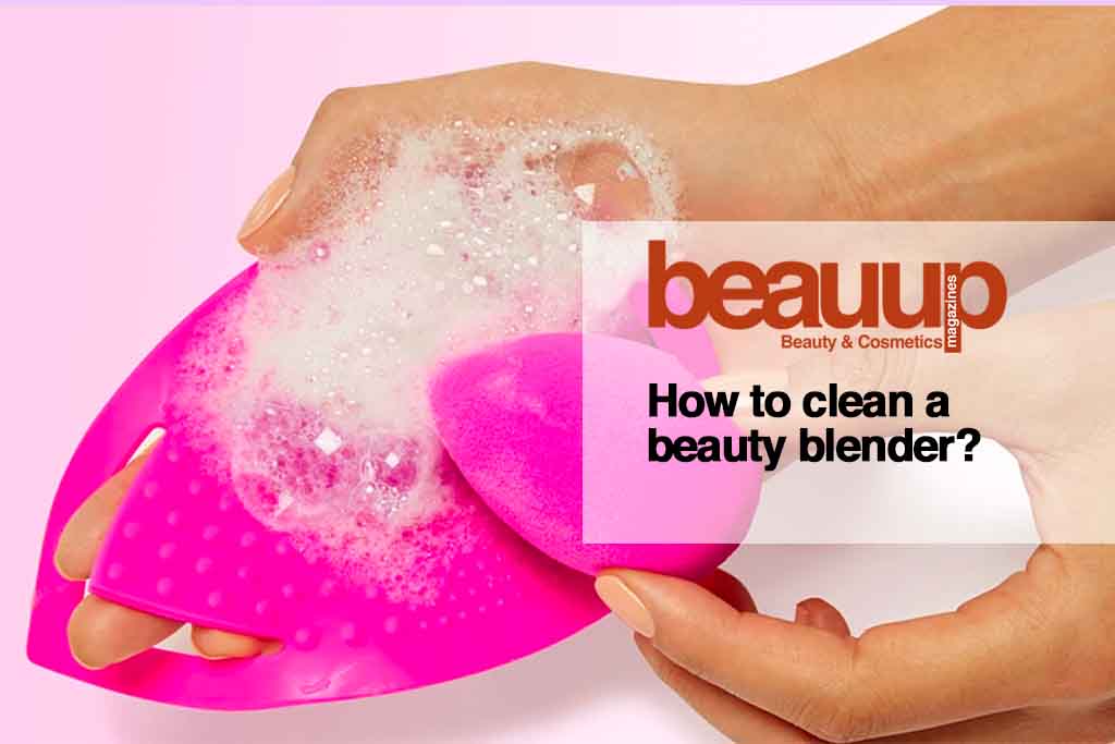 How to clean a beauty blender?