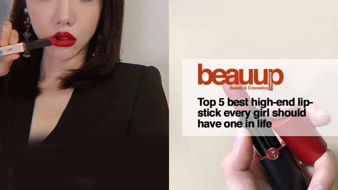 Top 5 best high-end lipstick every girl should have one in life cover