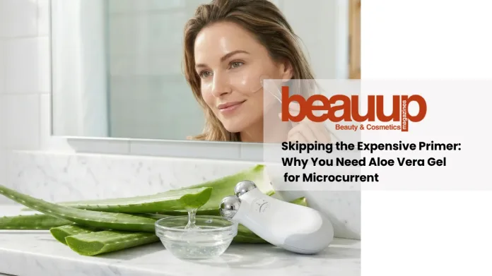 aloe vera gel for microcurrent