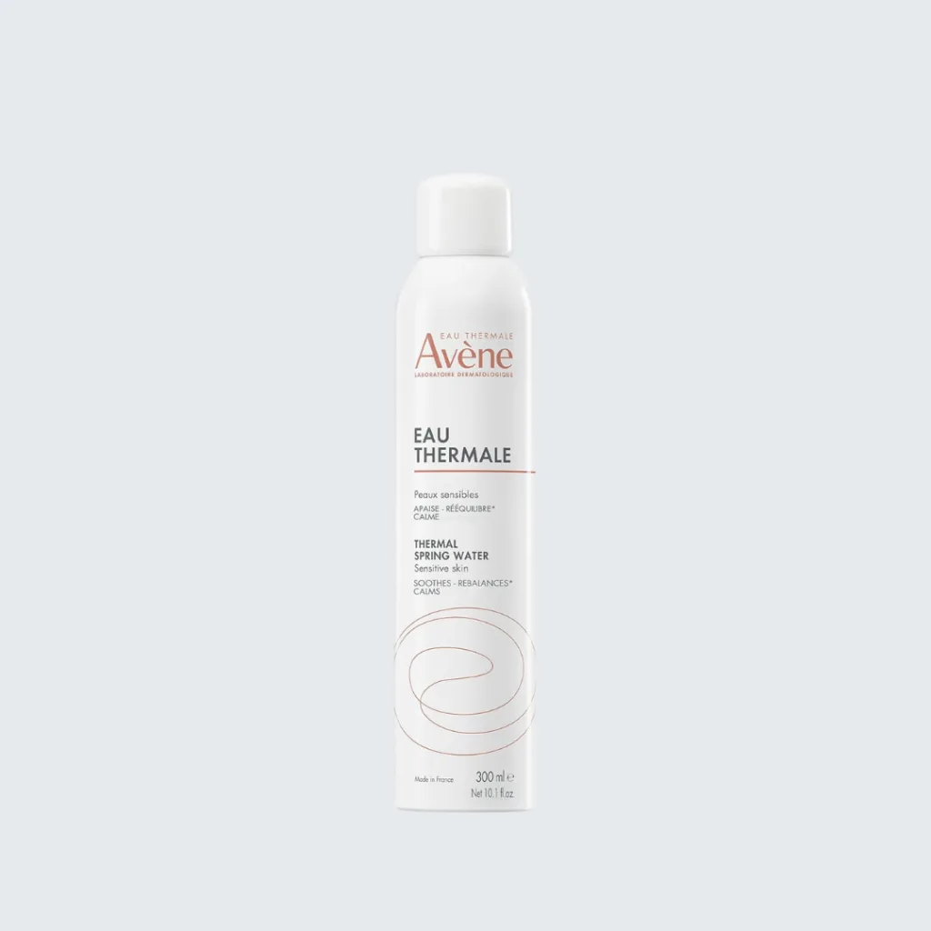 Avene thermal water mist for microcurrent gel reactivation