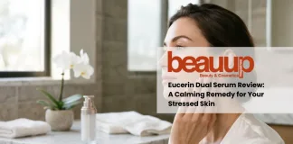 High-end beauty editorial: Radiant woman showing luminous skin and soft natural lighting.