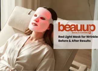 red face mask for wrinkles