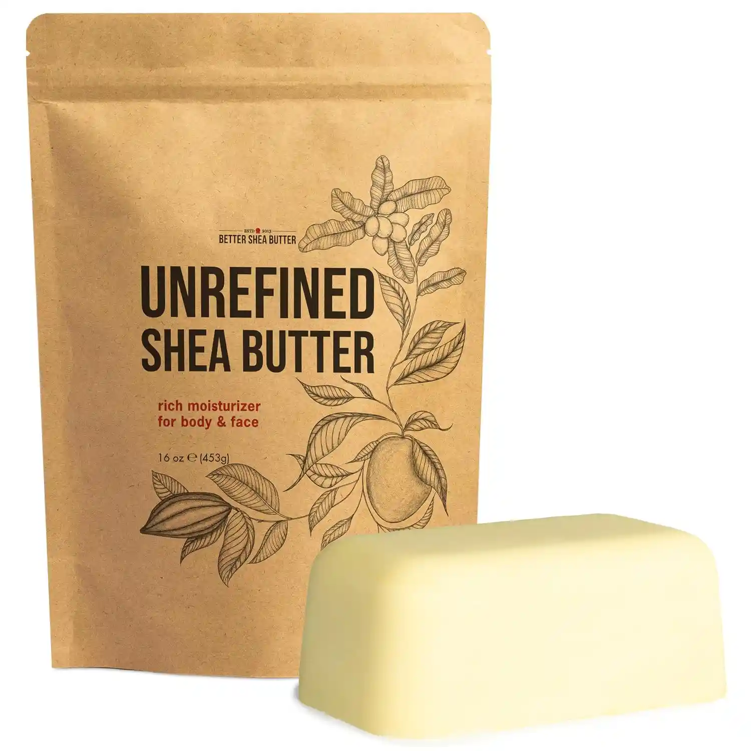 Better Shea Butter Unrefined African Shea Butter