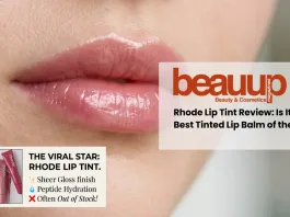 Rhode Lip Tint Review: Is It The Best Tinted Lip Balm of 2026? rhode lip tint review beauup cover