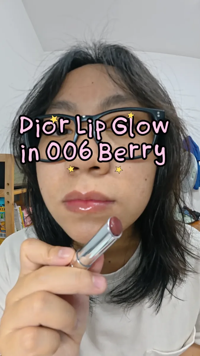 Dior 006 Berry Lip Swatch Video