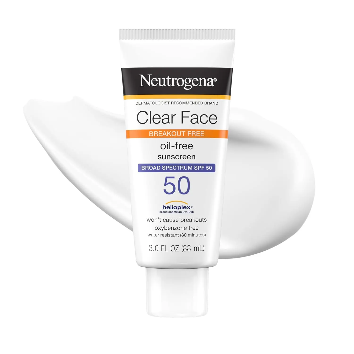 Neutrogena Clear Face Sunscreen Lotion SPF 50